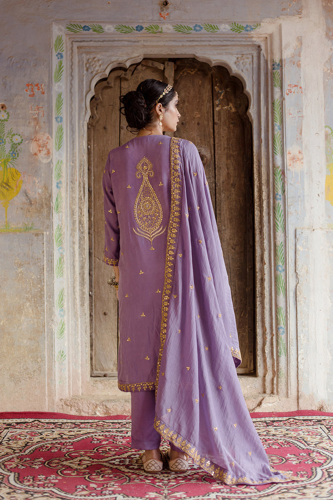 Sweta Purple Set Gulabo Jaipur