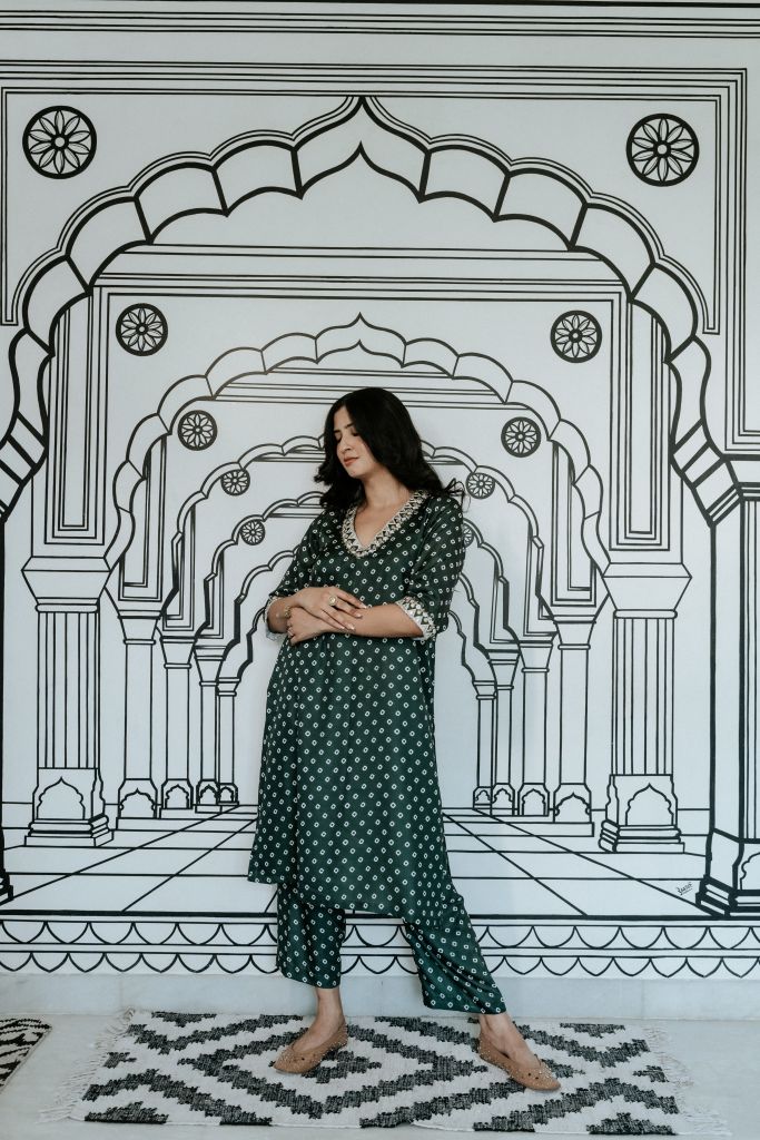 Niroz Emerald Green Co-Ord Set