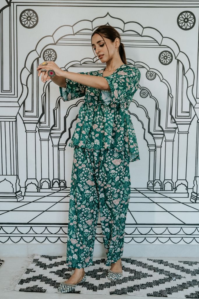 Gifa Green Co-Ord Set