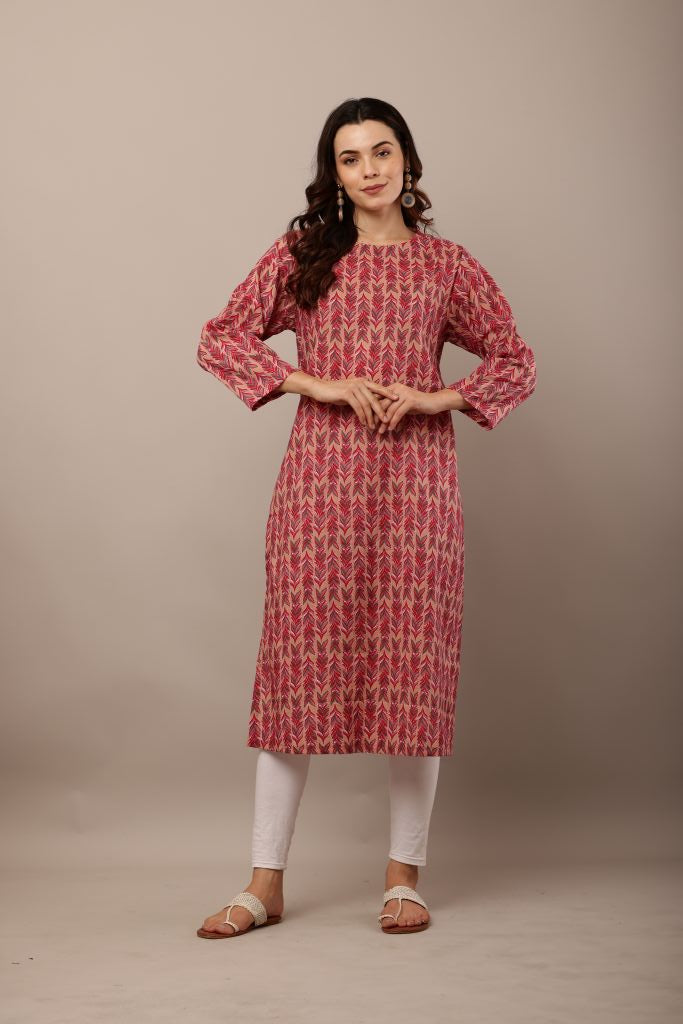 Jazz Pink Kurta