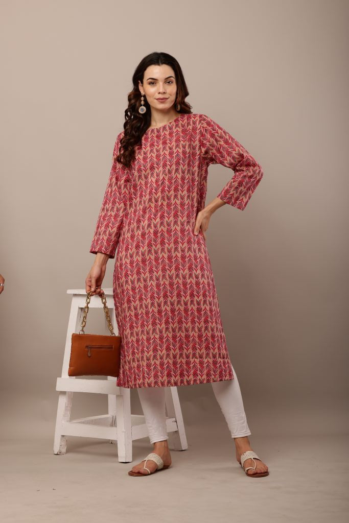 Jazz Pink Kurta