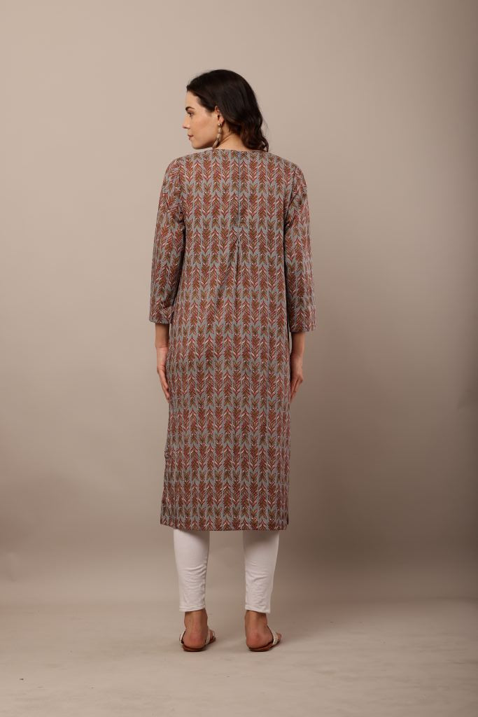 Jazz Grey Kurta