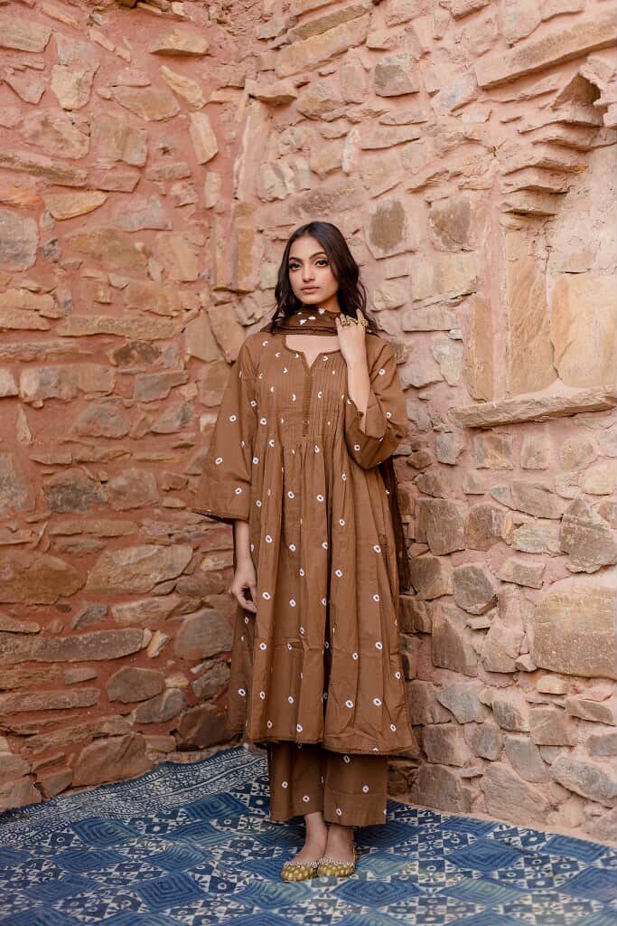 Ada Brown kurta set
